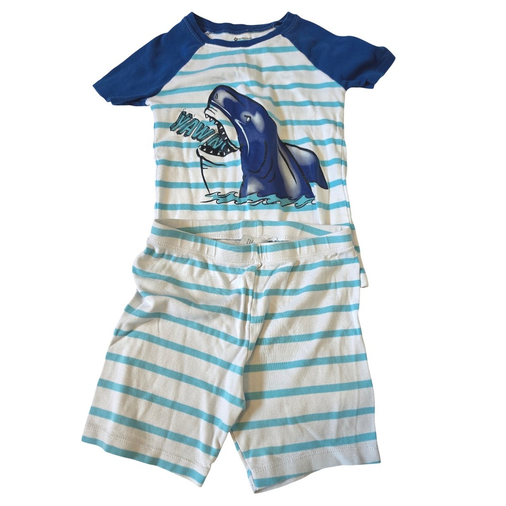 Boys Pajama Set Bundle Shark Train Dinosaur Sleepwear 3 Sets Blue Grey Orange‎